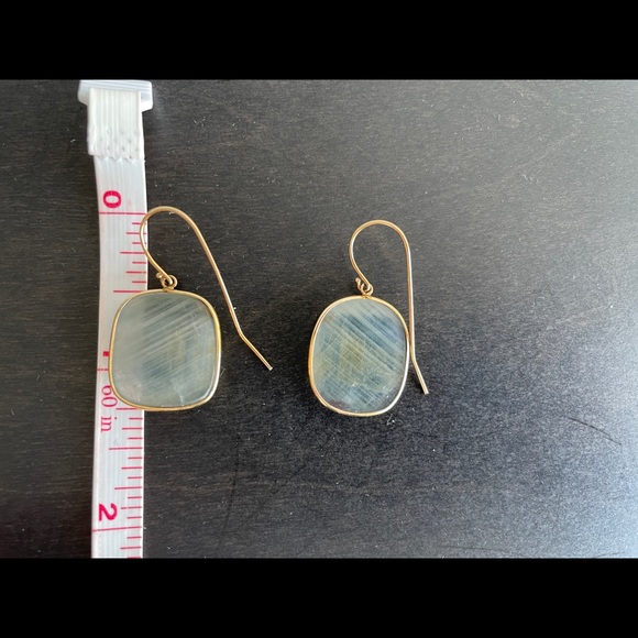 NWOT Semi Precious Stone Scarab Bracelet/ Earrings - Picture 5 of 13